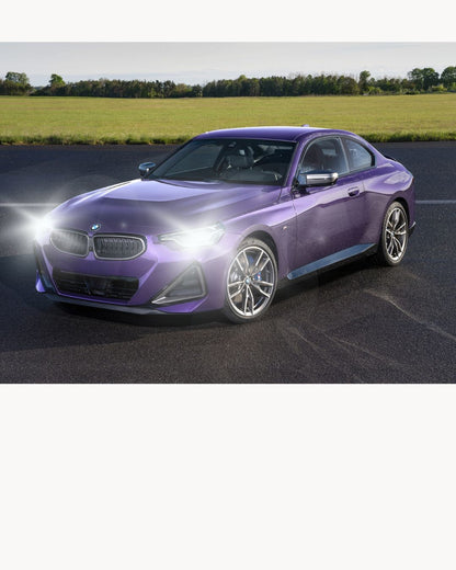 BMW 2 SERIES LED LOW BEAM LAMP KIT LED H7 6000K 6400 LUMEN NO LIGHT FAILURE 