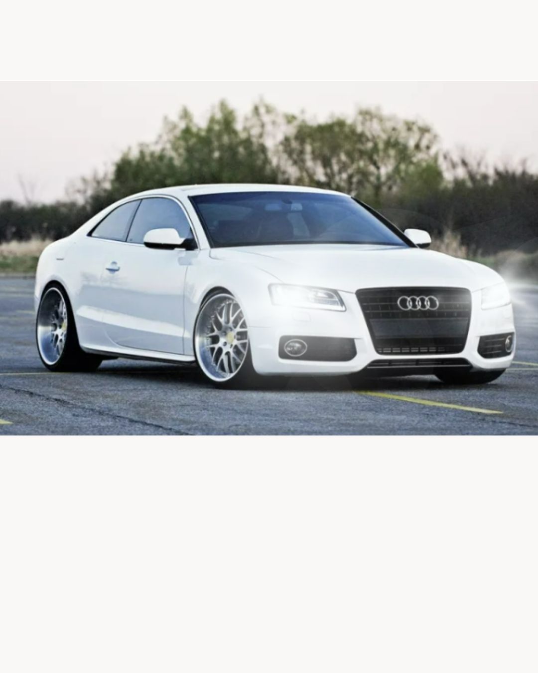 KIT LAMPADE ABBAGLIANTI LED AUDI A5 B8 8T RESTYLING LED H7 6000K 6400 LUMEN