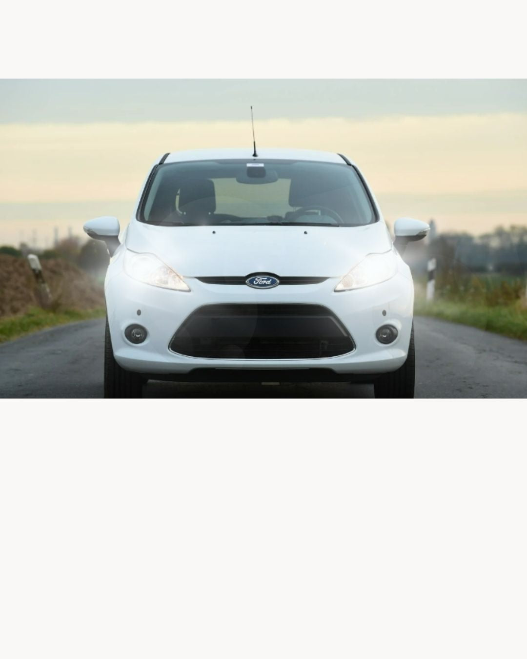 FULL LED H7 KIT FORD FIESTA MK6 6000K FOR PARABOLA HEADLIGHT ICE WHITE 