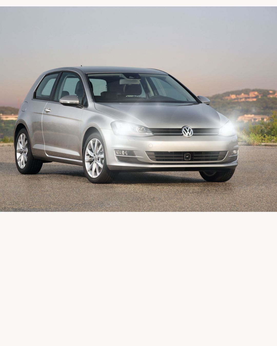 KIT H7 LED CANBUS LOW BEAM VW GOLF 7 VII FACELIFT XENON 6000K 6400 LUMEN 