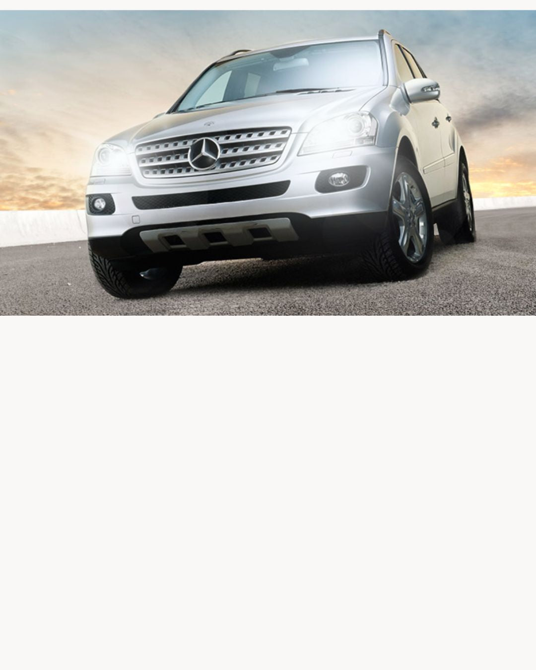 H7 CANBUS LED KIT FOR MERCEDES ML W164 WITH 8000 LUMEN HIGH BEAM LEDS 