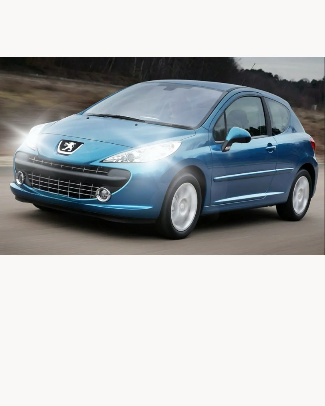 KIT LED H7 6500K FULL CANBUS 8000 LUMEN LED LAMPADE PER PEUGEOT 207