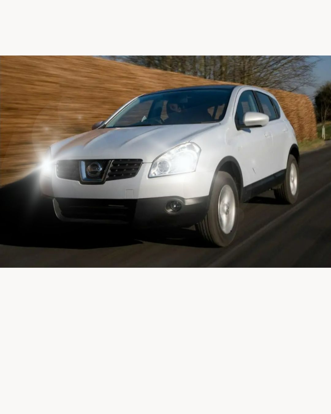 FULL LED H7 KIT FOR NISSAN QASHQAI J10 RESTYLING 6000K 9600 LUMEN + LAMPHOLDER 