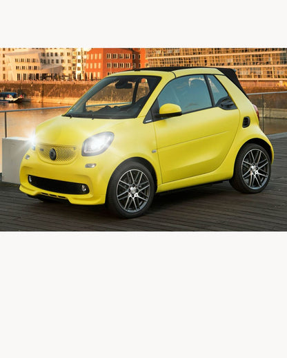 KIT FULL LED H7 6000K CANBUS LED PER LENTICOLARI SMART FORTWO 451 NO AVARIA