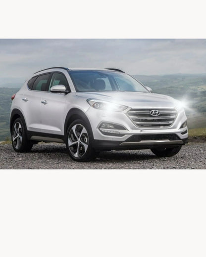 KIT ANABBAGLIANTI A LED HYUNDAI TUCSON LED H7 6000K 9800 LUMEN BIANCO NO ERROR
