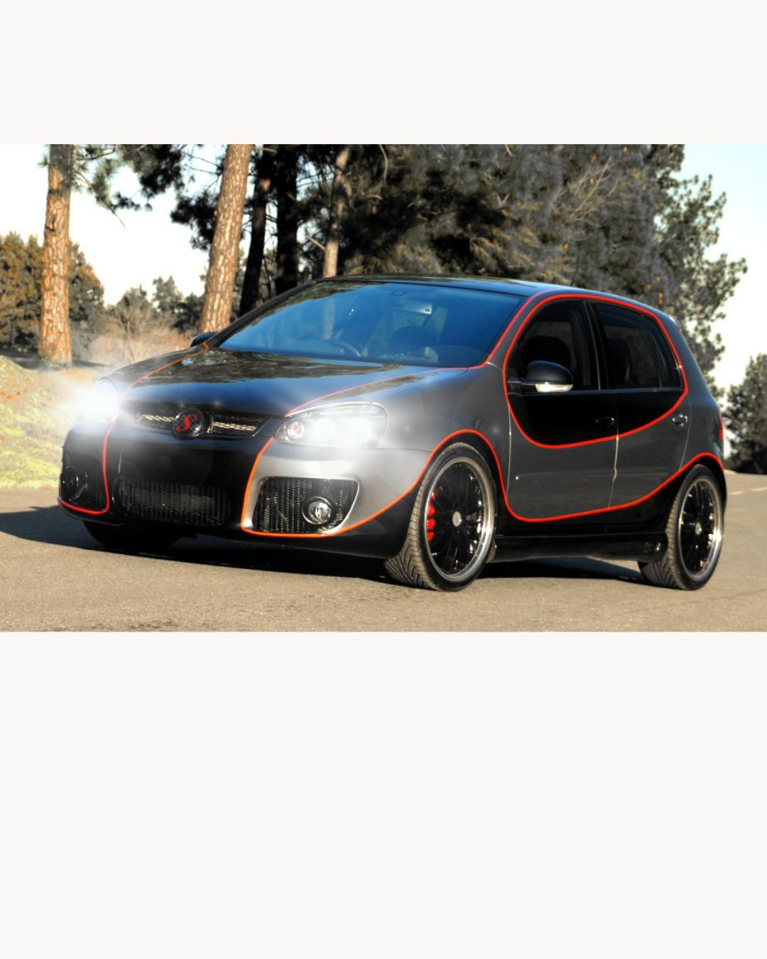 LED KIT H7 CANBUS VOLKSWAGEN GOLF 5 V LED 360° 9600 LUMEN 6000K + LAMPHOLDER 