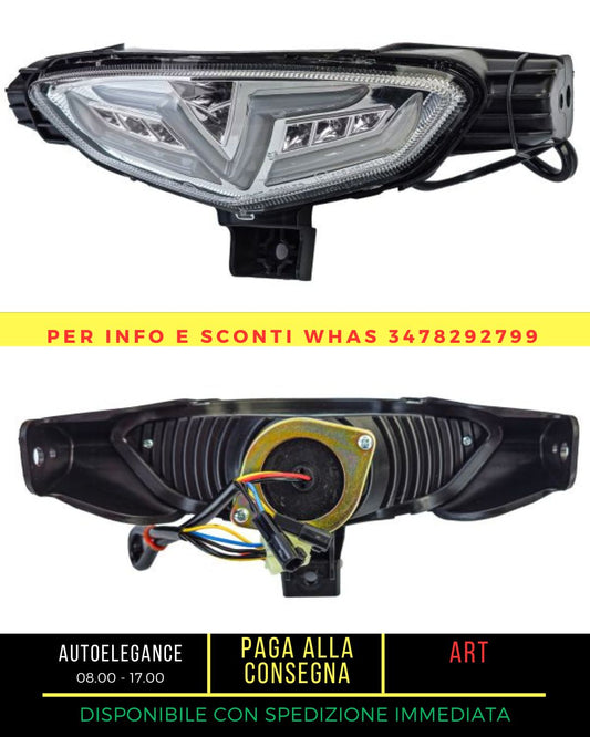 Motorcycle LED Clear Glass Tail Light For Suzuki DL-650 V-STROM 12-13 