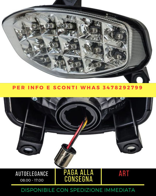 Motorcycle LED Clear Glass Rear Light For Hyosung Comet GT 125 250 650 