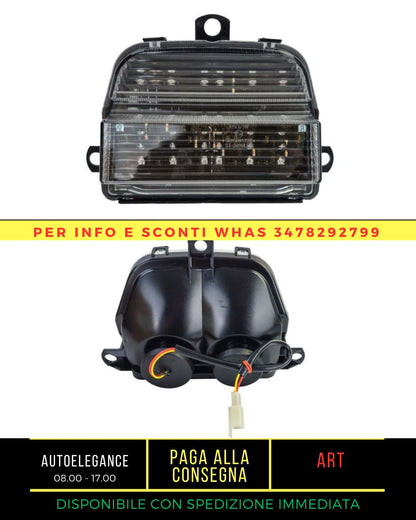 Motorcycle LED Tail Light Clear Glass Black For Honda CBR 900 RR Fire