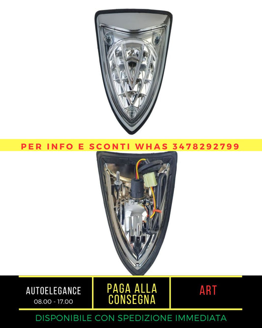 Motorcycle LED Tail Light Clear Glass For Yamaha Midnight XVS 1300 09-10