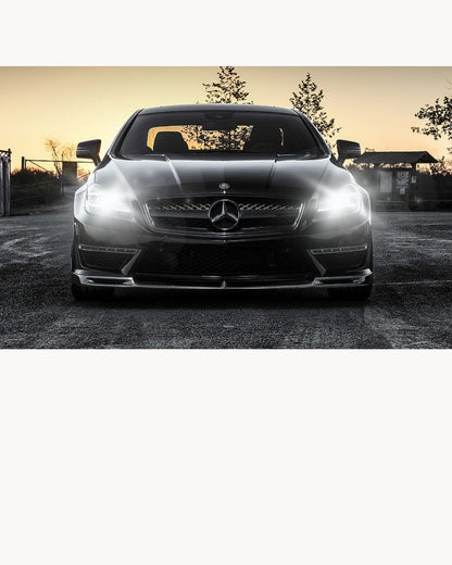 LED KIT H7 CANBUS LED 9600 LUMEN MERCEDES CLS C219 6000K WHITE LOW BEAM 