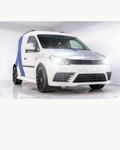 KIT LED H7 CANBUS VOLKSWAGEN CADDY MK3 LED 360° 9600 LUMEN 6000K + PORTALAMPADE