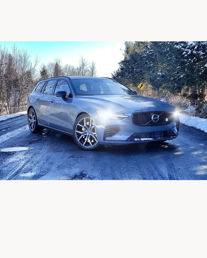 KIT LED H7 6000K CANBUS XENON 9600 LM LUMEN VOLVO V60 NO ERROR