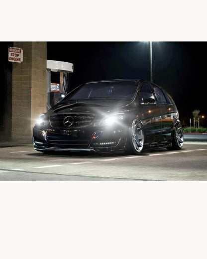 KIT FULL LED H7 6000K PER LENTICOLARI MERCEDES CLASSE B W245 NO AVARIA