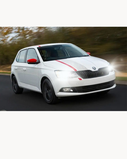 FULL LED KIT H7 SKODA FABIA MK3 6000K WHITE NO ERROR 9600 LUMEN CANBUS 