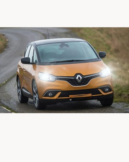 KIT FULL LED H7 CANBUS RENAULT SCENIC MK4 6000K BIANCO 9600 LUMEN 80W NO ERROR