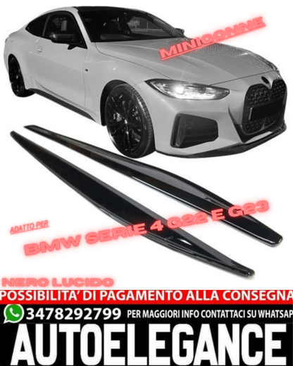✨Side skirts suitable for BMW 4 SERIES G22 G23 20-24 with M-Tech package✨