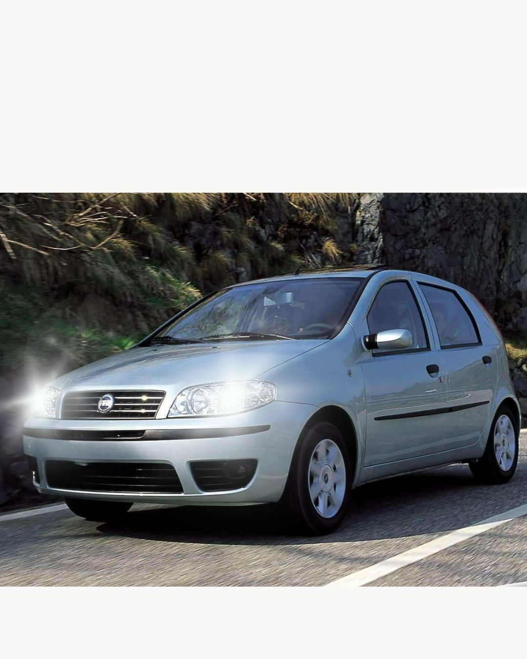 KIT LED H7 FIAT PUNTO MK3 III 188 6000K BIANCO 6000 LUMEN CANBUS ANABBAGLIANTI