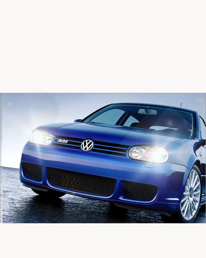 KIT LED H7 PER VW GOLF MK4 IV 6000K BIANCO 6000 LUMEN CANBUS ANABBAGLIANTI