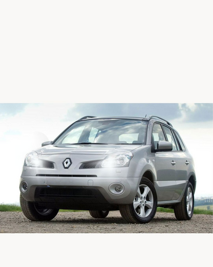 KIT LED H7 PER RENAULT KOLEOS MK1 6000K BIANCO 6000 LUMEN CANBUS ABBAGLIANTI