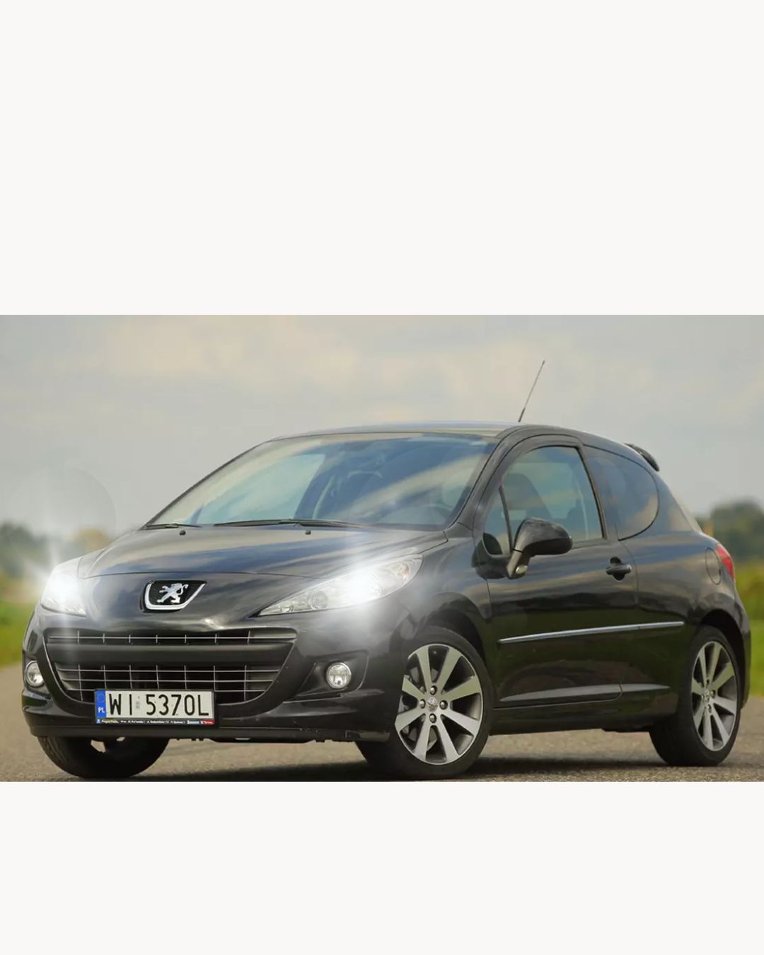 KIT LED H7 PEUGEOT 207 6000K BIANCO 6000 LUMEN CANBUS ANABBAGLIANTI
