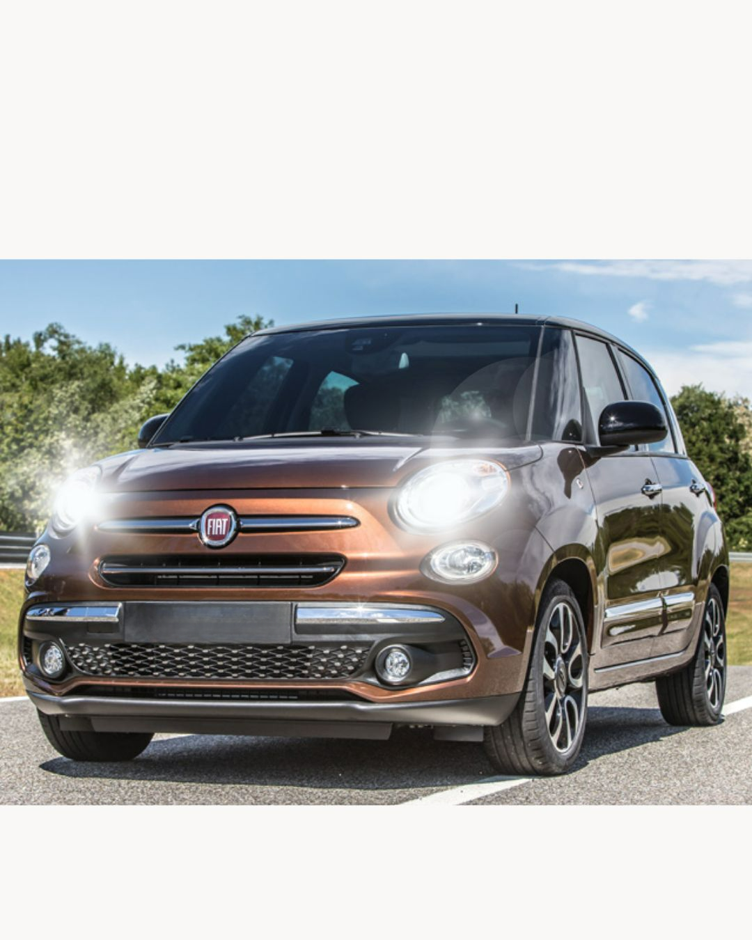 KIT LED H7 FIAT 500L 500 L 6000K BIANCO 6000 LUMEN CANBUS ABBAGLIANTI