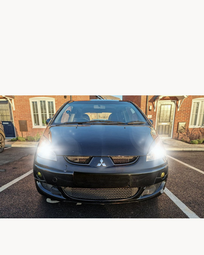 KIT LED H7 MITSUBISHI COLT MK6 VI 6000K BIANCO 6000 LUMEN CANBUS ABBAGLIANTI