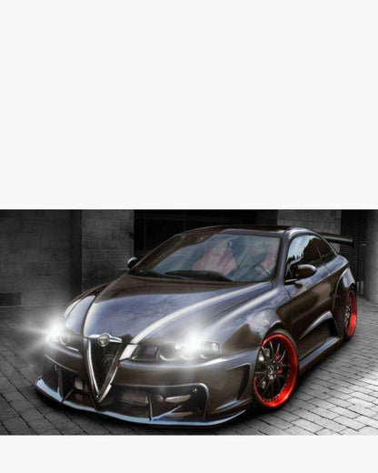 KIT LED H7 ALFA ROMEO GT 6000K BIANCO 6000 LUMEN CANBUS ANABBAGLIANTI