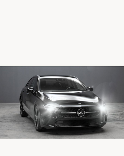 KIT LED H7 CANBUS 9800 LUMEN MERCEDES CLASSE A W176 NO ERROR 6000K BIANCO