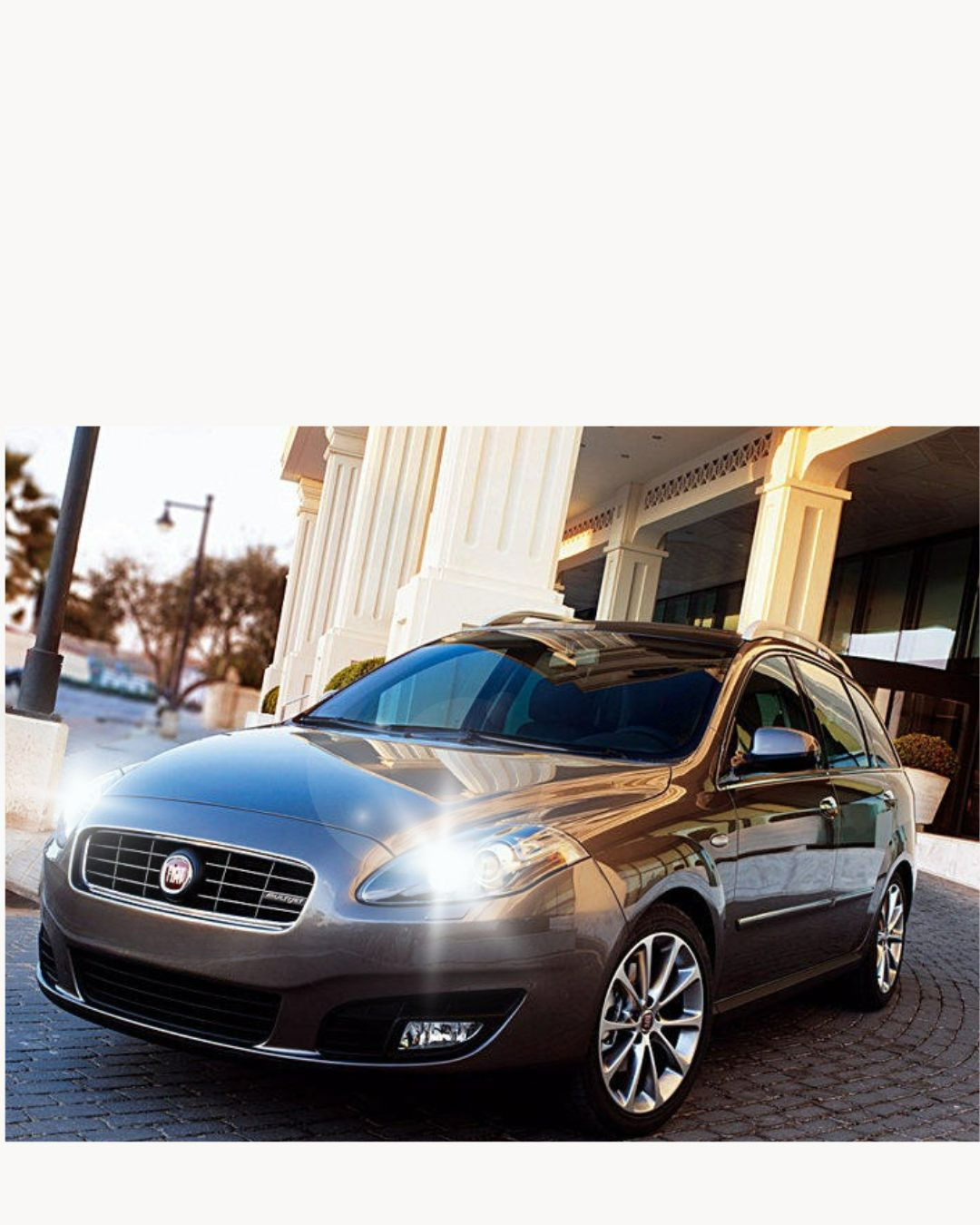 KIT LED H7 6000K CANBUS XENON 9800 LM LUMEN FIAT CROMA