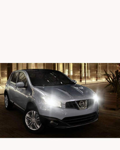 KIT LED H7 6000K CANBUS 9800 LUMEN PER NISSAN QASHQAI J10 PRE-RESTYLING NOAVARIA