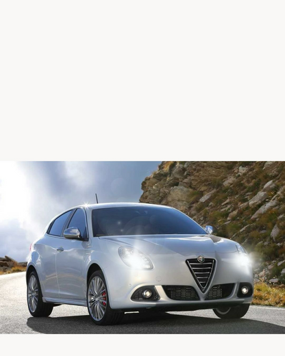 KIT LED H7 ALFA GIULIETTA PRIMA DEL 2014 6500K CANBUS 12000 LUMEN MONO LED XENO