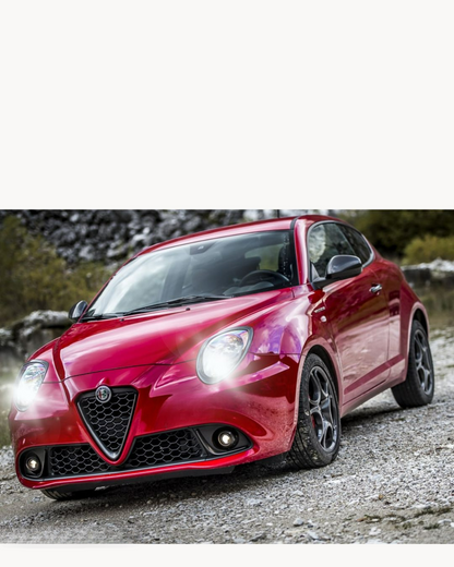 KIT LED H7 ALFA ROMEO MITO 6500K CANBUS 12000 LUMEN MONO LED MONOLED LENTICOLARE