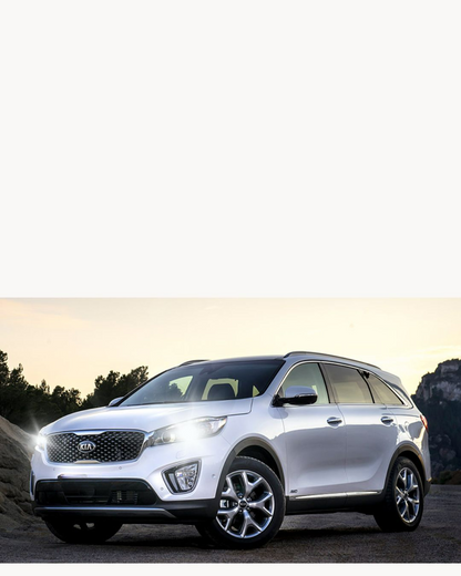 KIT LED H7 KIA SORENTO MK3 III 6500K CANBUS 12000LM LUMEN MONO LED LENTICOLARE
