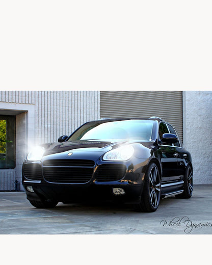 KIT LED H7 PER PORSCHE CAYENNE 9PA RESTYLING 6500K CANBUS 12000 LUMEN MONO LED