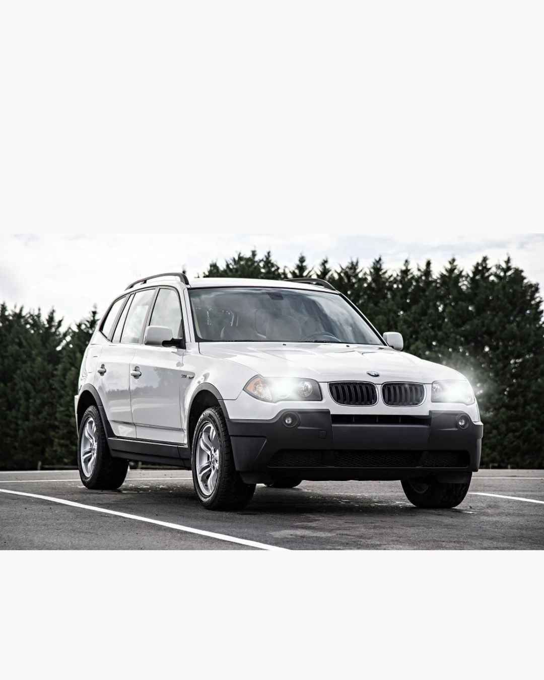 KIT LED H7 CANBUS PER BMW X3 E83 CON LED 8000 LUMEN NO AVARIA