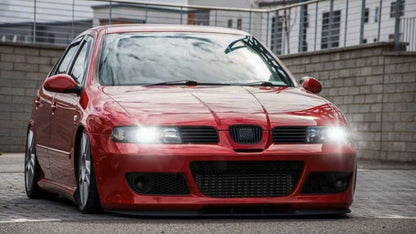 KIT LED H7 SEAT LEON MK1 1M 8000 LUMEN 6500K ANABBAGLIANTI CANBUS BIANCO