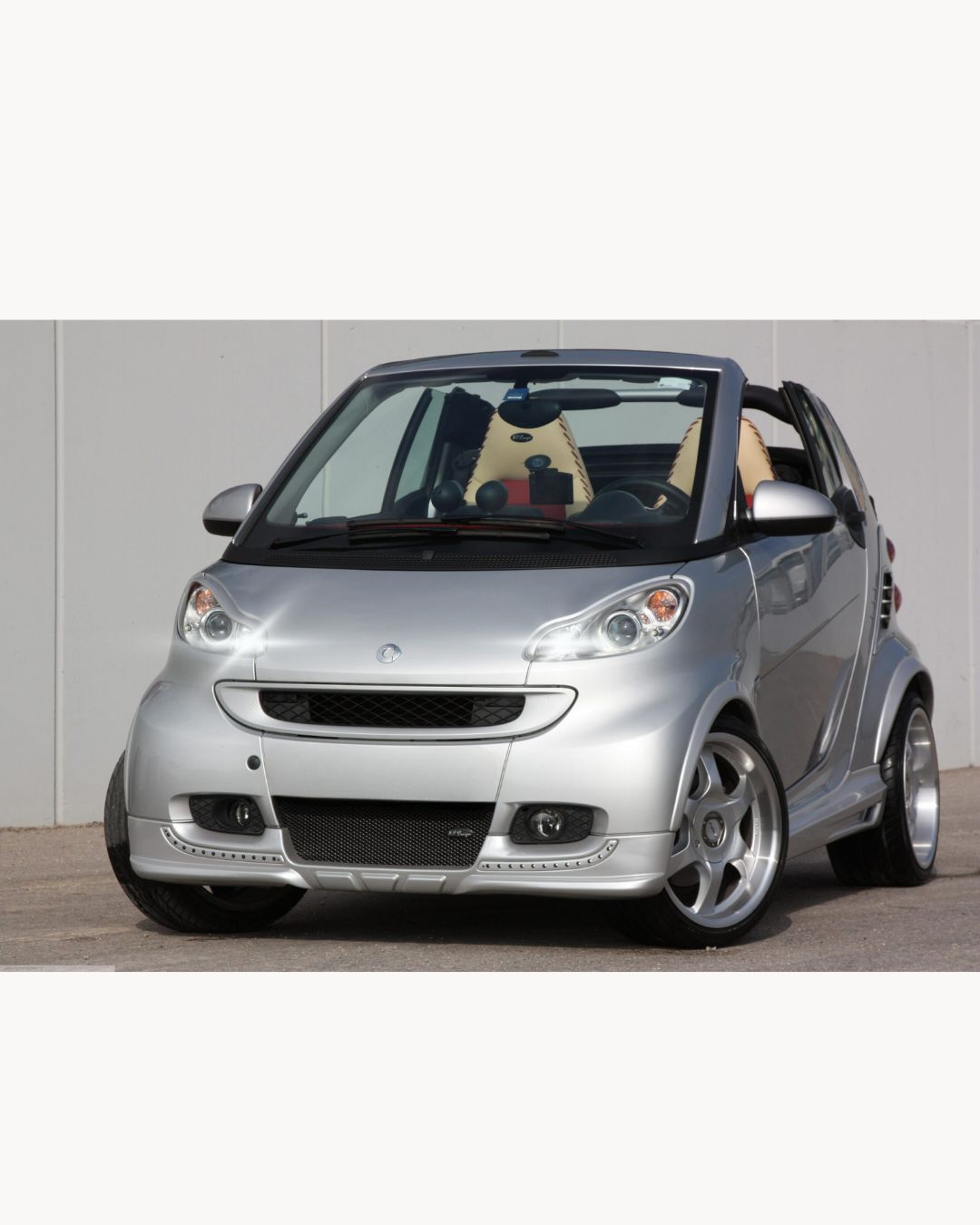 CONVERSIONE FARI FULL LED SMART FORTWO 451 LED 18400 LUMEN CANBUS BIANCO