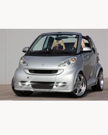 CONVERSIONE FARI FULL LED SMART FORTWO 451 LED 18400 LUMEN CANBUS BIANCO