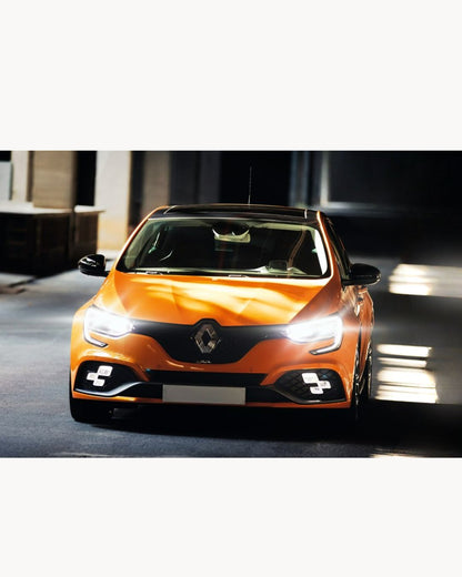 CONVERSIONE FULL LED RENAULT MEGANE 4 IV KIT MONO LED H7 + H7 CANBUS BIANCO