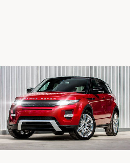 CONVERSIONE FARI FULL LED RANGE ROVER EVOQUE HB3 CANBUS BIANCO GHIACCIO MONOLED