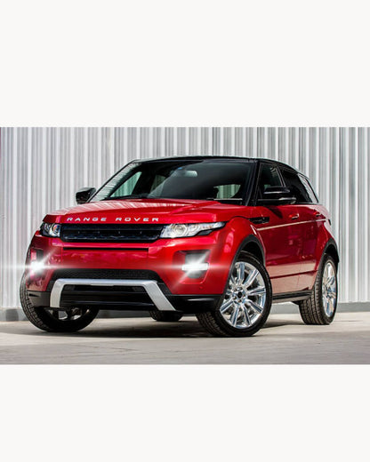 CONVERSIONE FARI FULL LED RANGE ROVER EVOQUE HB3 CANBUS BIANCO GHIACCIO MONOLED