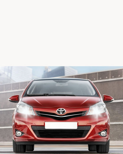 CONVERSIONE FARI FULL LED TOYOTA YARIS MK3 9600 LUMEN 6000K BIANCO CANBUS