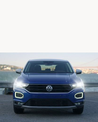 CONVERSIONE FARI FULL LED VW T-ROC CANBUS BIANCO ANABBAGLIANTI + ABBAGLIANTI
