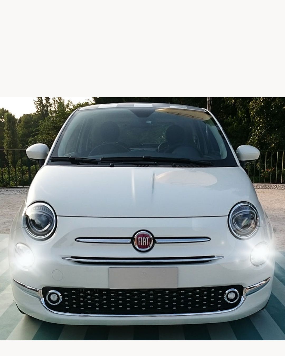 CONVERSIONE FARI FULL LED FIAT 500 RESTYLING CON FARI A PARABOLA 16200 LM 6000K