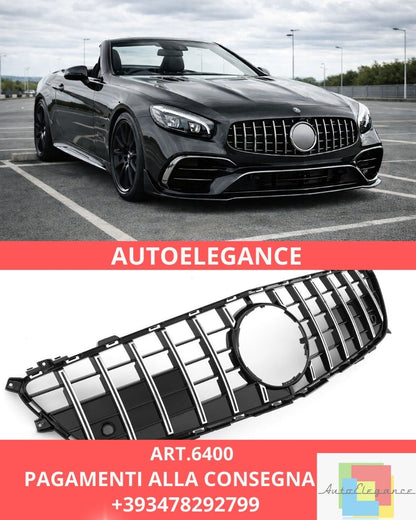 😍ART.6400 Griglia PANAMERICANA GT Adatta Per Mercedes R231 SL-CLASS  😍