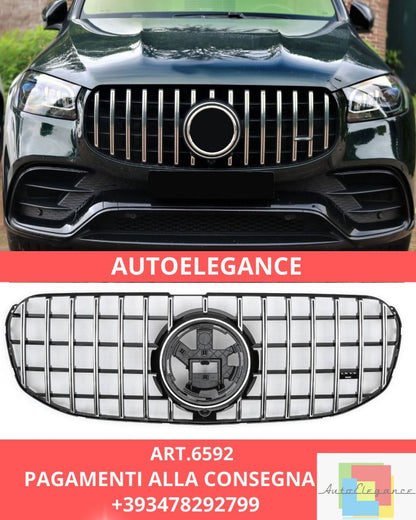 😍ART.6592 Griglia Sportiva Adatta a Mercedes X167 GLS 2019-2023😍