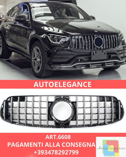 😍ART.6608 Griglia Sport Adatta Per Mercedes X253 GLC-Class Facelift😍