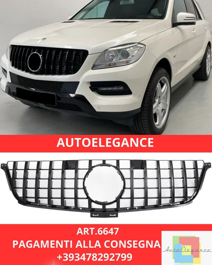😍ART.6647 Griglia Sport Adatta Per Mercedes W166 ML 2012-2015 😍
