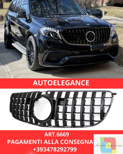 😍ART.6669 Griglia Sport Adatta Per Mercedes X166 GLS 2016+😍